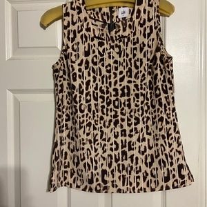 CAbi leopard print shirt